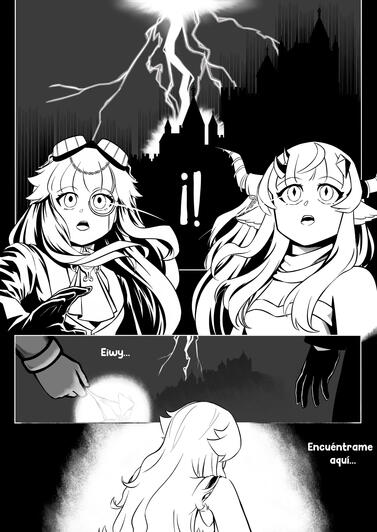 Página de "Grimorio del trueno", Capítulo 3