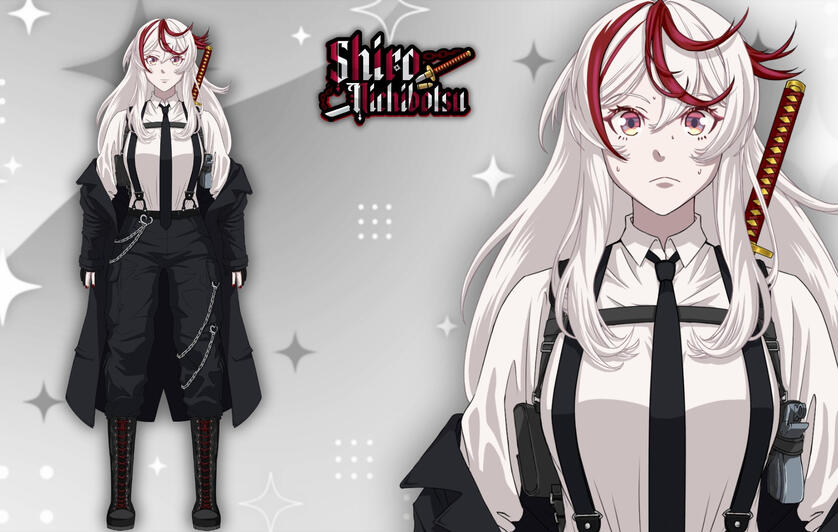 Avatar PNGtuber de Nichibotsu Shiro